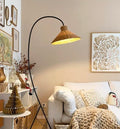 Rattan Floor Lamp