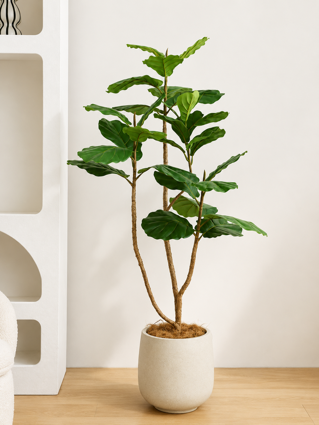 Faux Fiddle Leaf Fig Tree with Pot