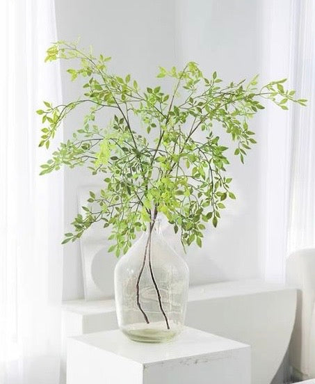 Faux Bamboo Vase Arrangement