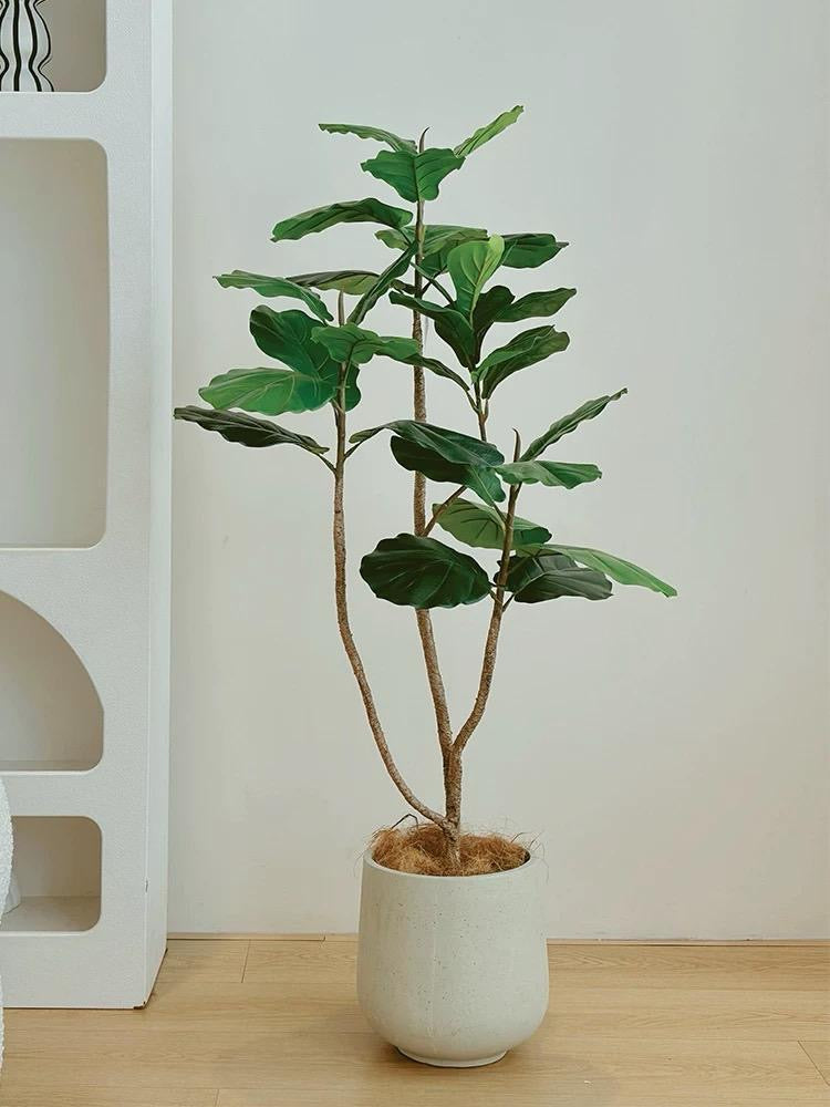 Faux Fiddle Leaf Fig Tree with Pot