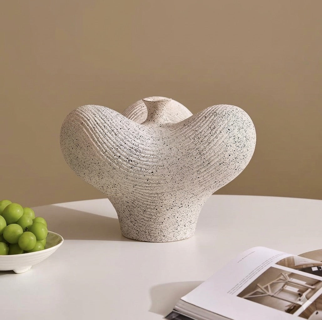 Wabi-sabi Distressed Textured Vase