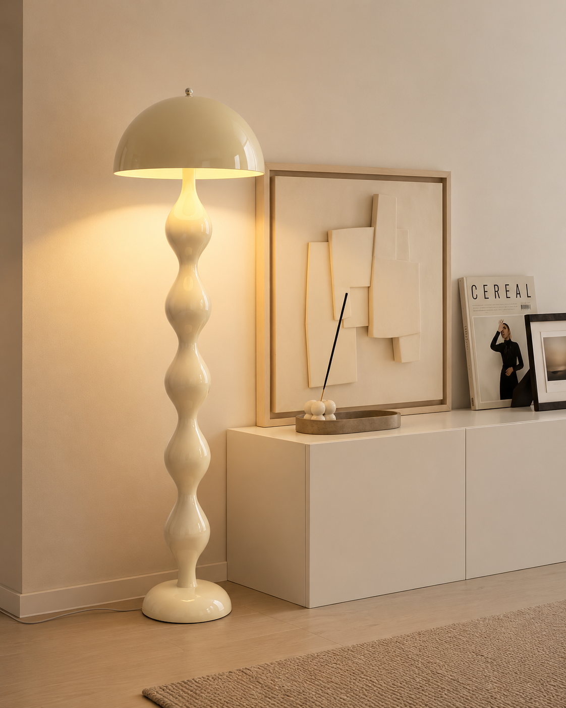 Retro Mushroom Floor Lamp