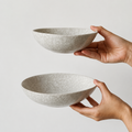 Snowflake-Texture Irregular Bowl