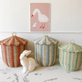 Korean-style Carousel Toy Storage Basket