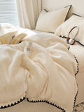 Pure Cotton Crinkled Gauze Bedding Set