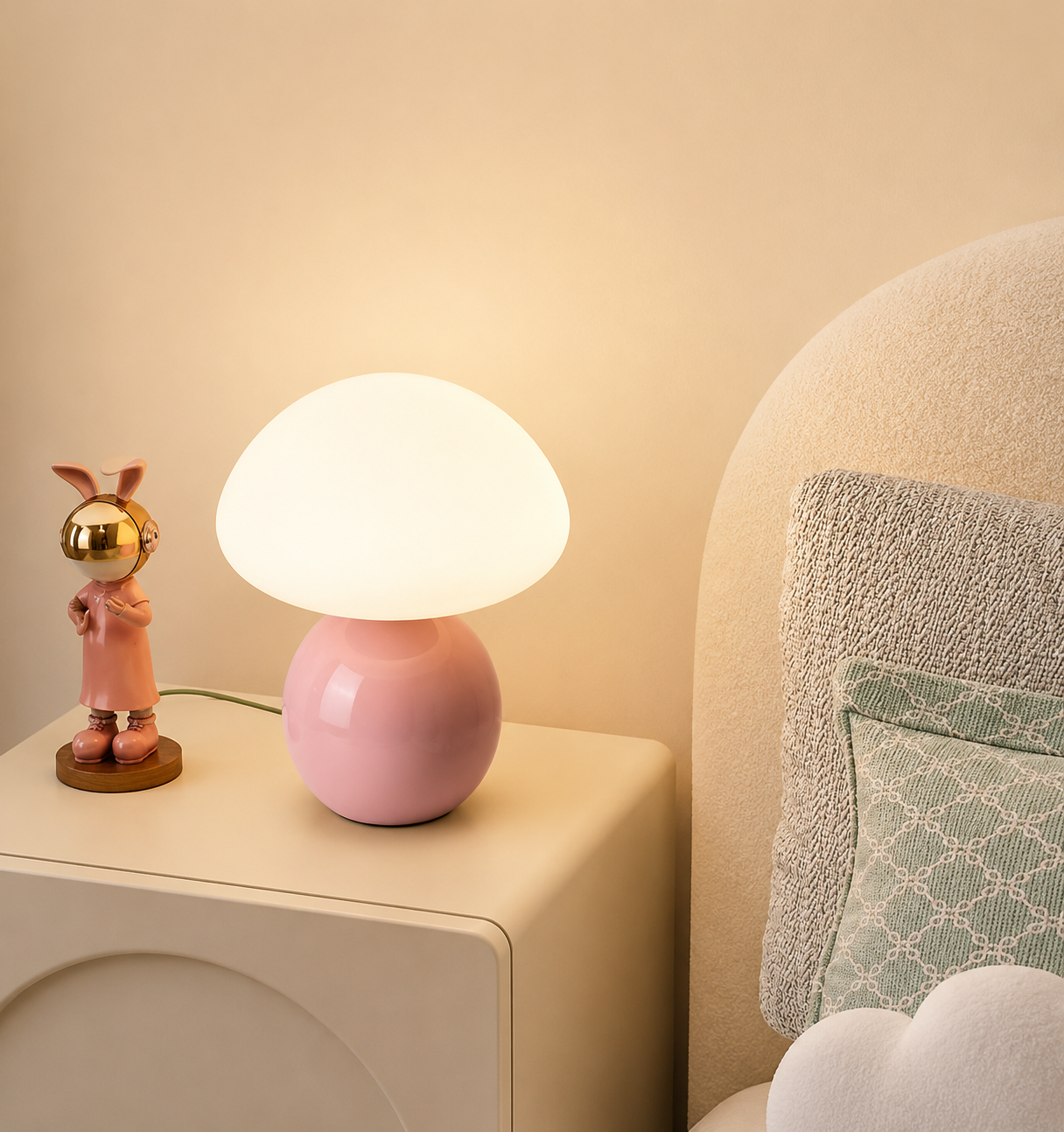 Mushroom Bedside Lamp