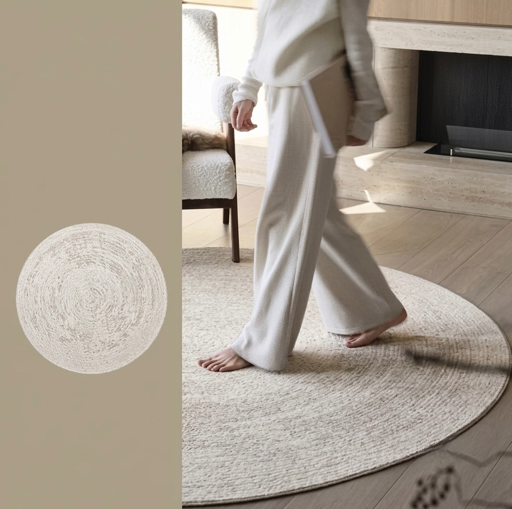 Annual Ring Round Area Rug