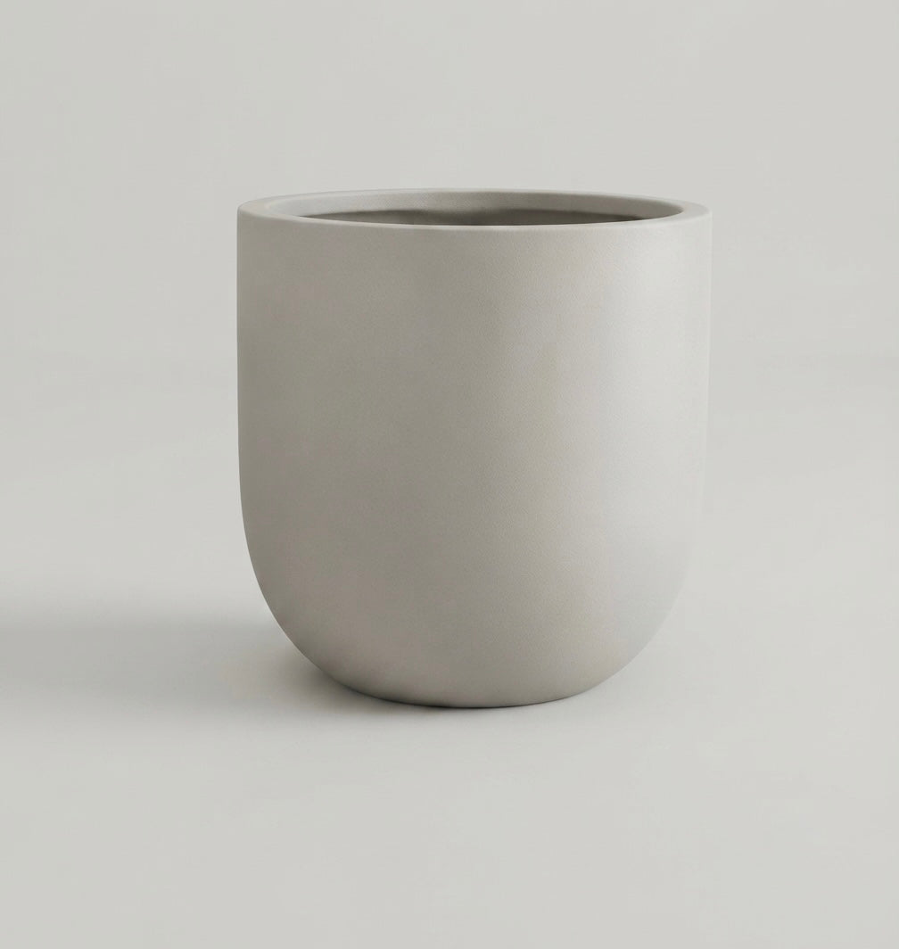 Minimalist U-Shaped Wide Mouth Pot