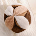 Teddy Velvet Patchwork Sphere Pillow